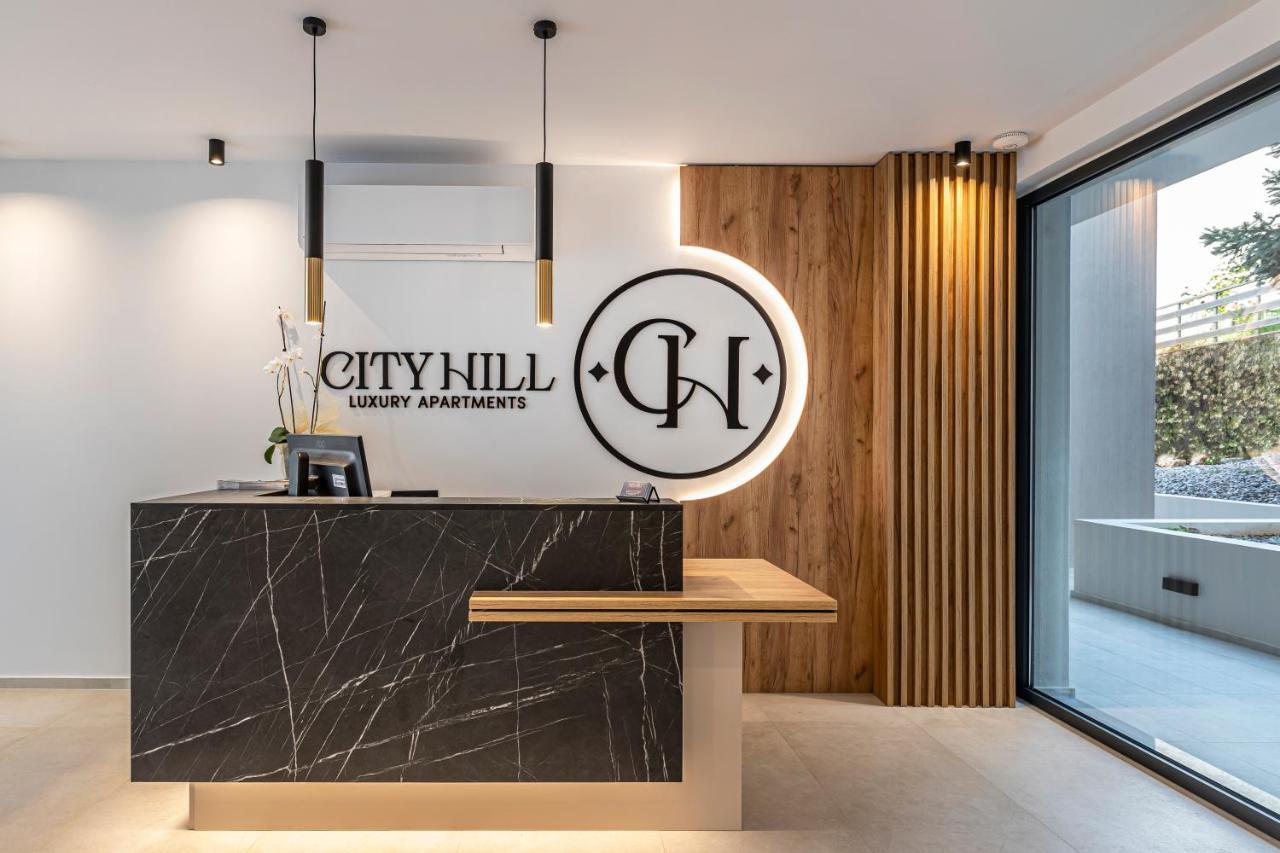 City Hill Luxury Apartments อิโออันนินา ภายนอก รูปภาพ